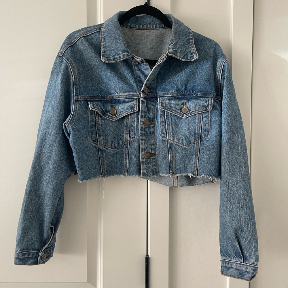 Crop Denim Jacket